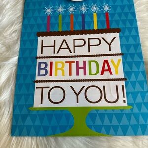 🧡10/$10 Colorful Birthday gift bag